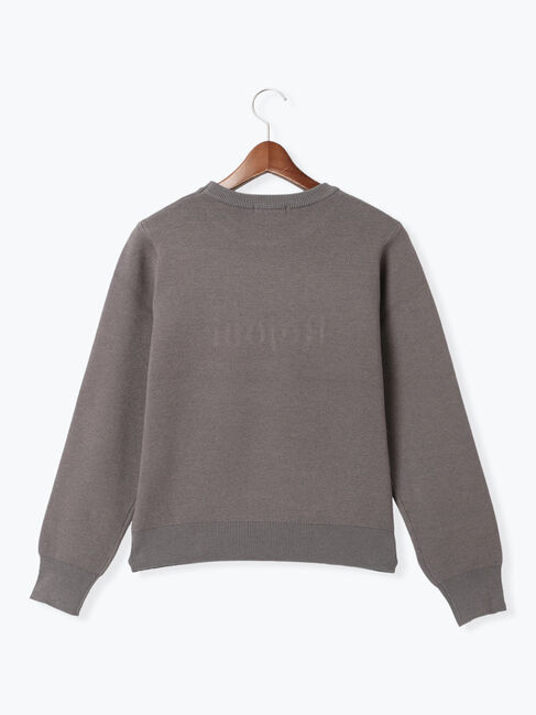 Te chichi「Rejoui刺繍ロゴニットプルオーバー」|ニット・セーター|