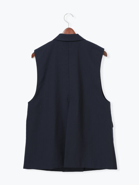 Te chichi「ファブリックアソートテーラードジレ《2025spring catalog item》」|ダウンベスト・ベスト|