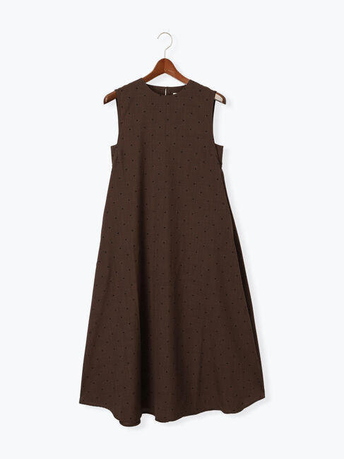 Te chichi「リネンライクドットワンピース」|ワンピース|
