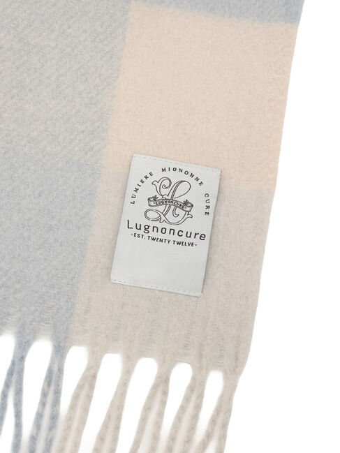 Lugnoncure「ソフトタッチチェックマフラー」|その他|