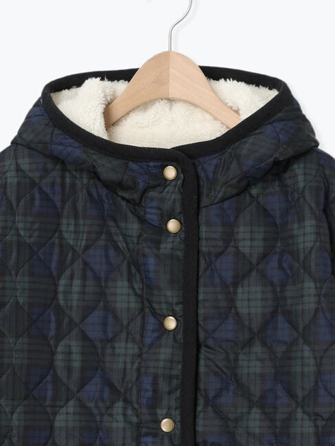 Samansa Mos2「【撥水加工】リバーシブルボアブルゾン」|ブルゾン・スタジャン|