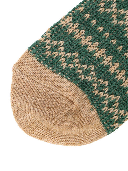 Samansa Mos2「ジャガードソックス」|ソックス|