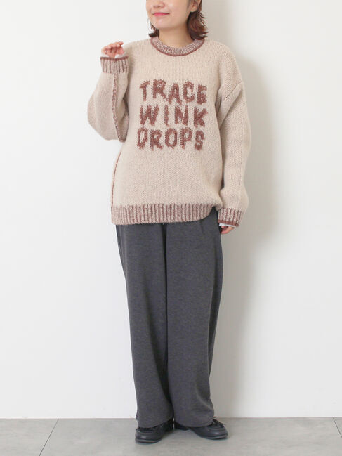 SM2「ループロゴニットプルオーバー」|ニット・セーター|