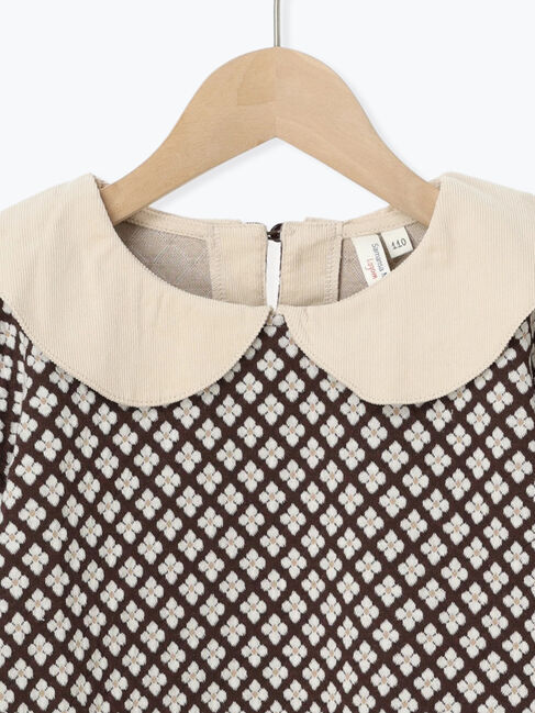  「花柄ジャカードトップス(セットアップ)」|Tシャツ・カットソー|