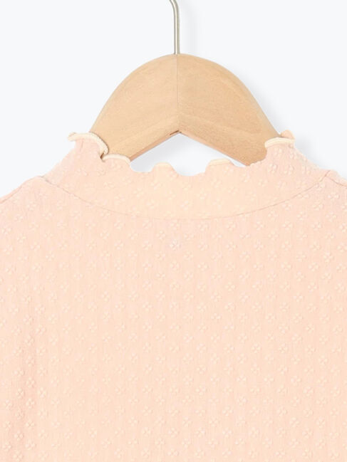 Samansa Mos2 Lagom「花柄ジャカードカットソー」|Tシャツ・カットソー|