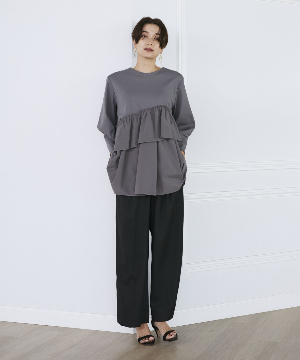 INED「ワンタックワイドパンツ」|その他|