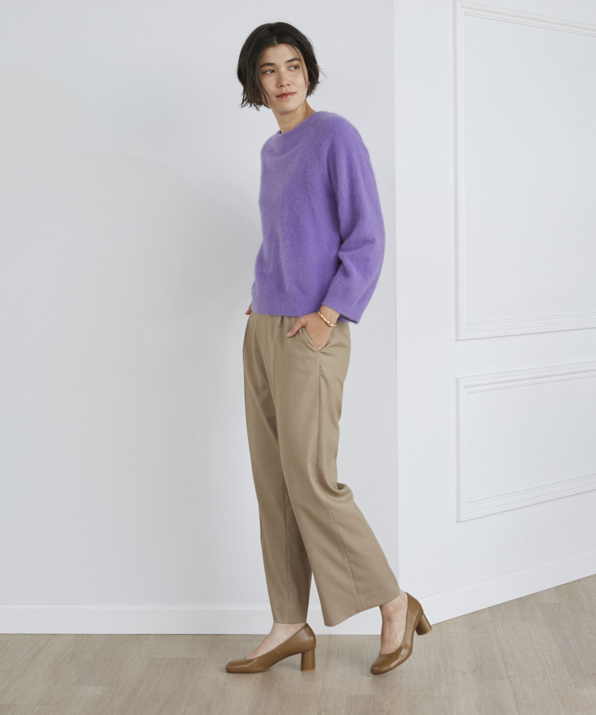 INED「ワンタックワイドパンツ」|その他|