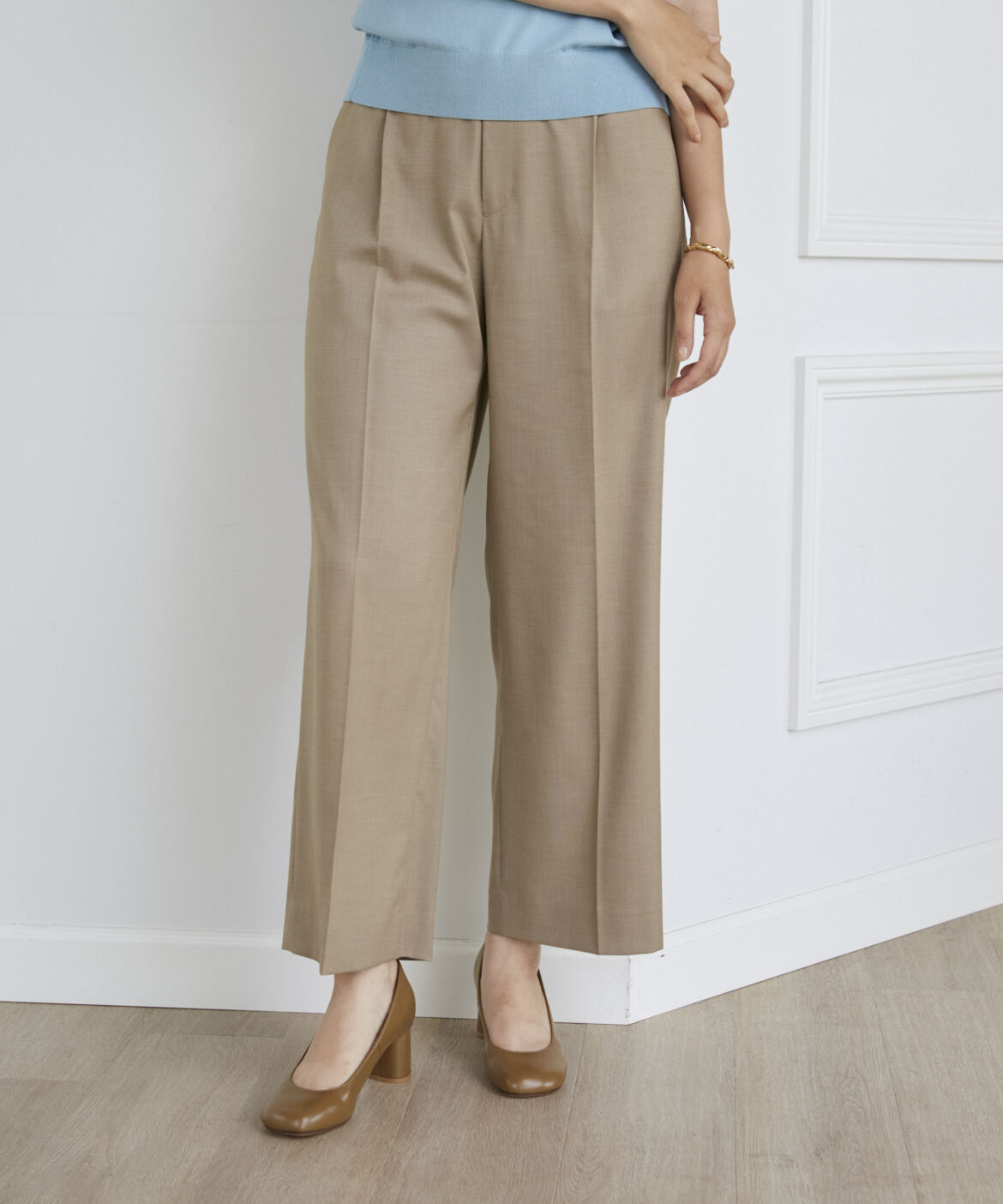 INED「ワンタックワイドパンツ」|その他|