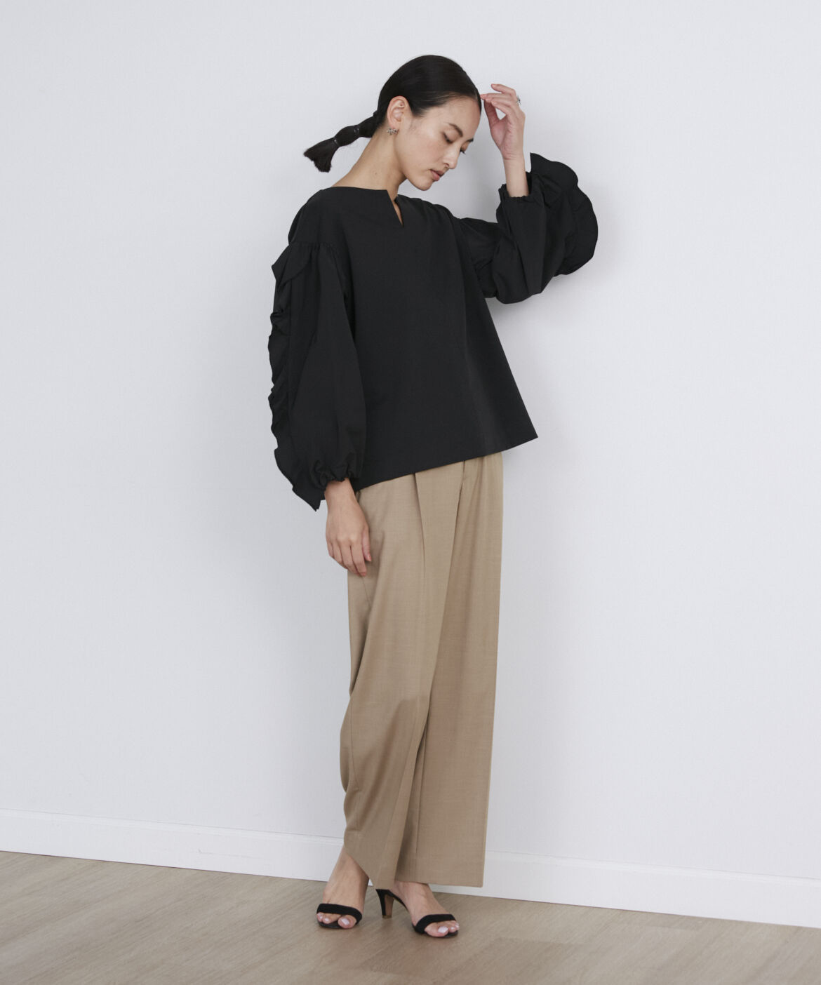 INED「ワンタックワイドパンツ」|その他|