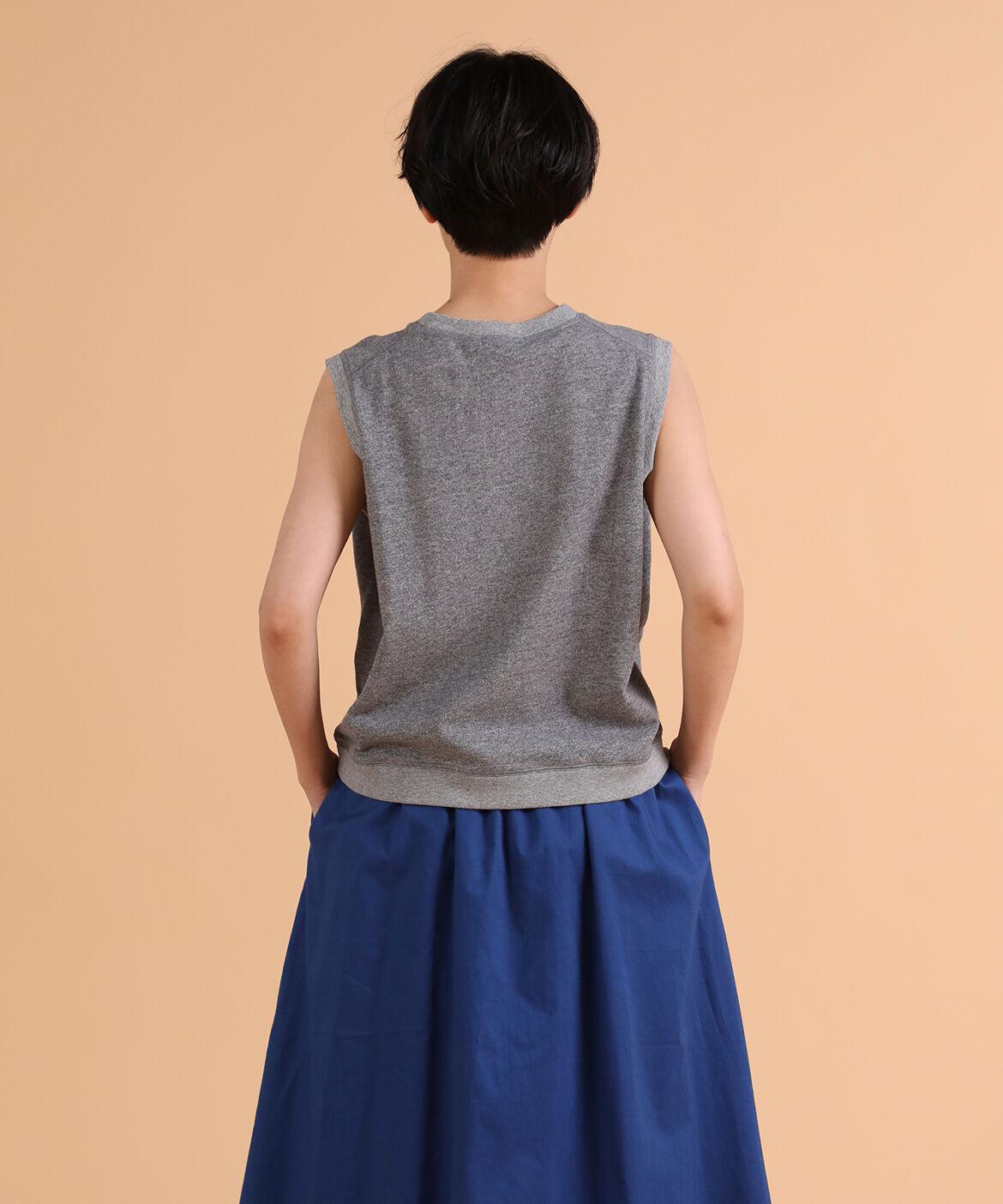 DAY by DAY it&rsquo;s international「ノースリーブ華奢見えスウェット」|Tシャツ・カットソー|