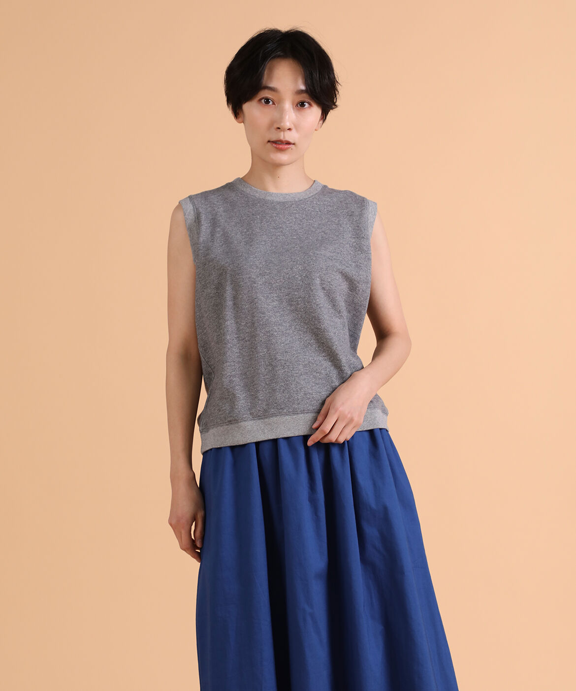 DAY by DAY it&rsquo;s international「ノースリーブ華奢見えスウェット」|Tシャツ・カットソー|