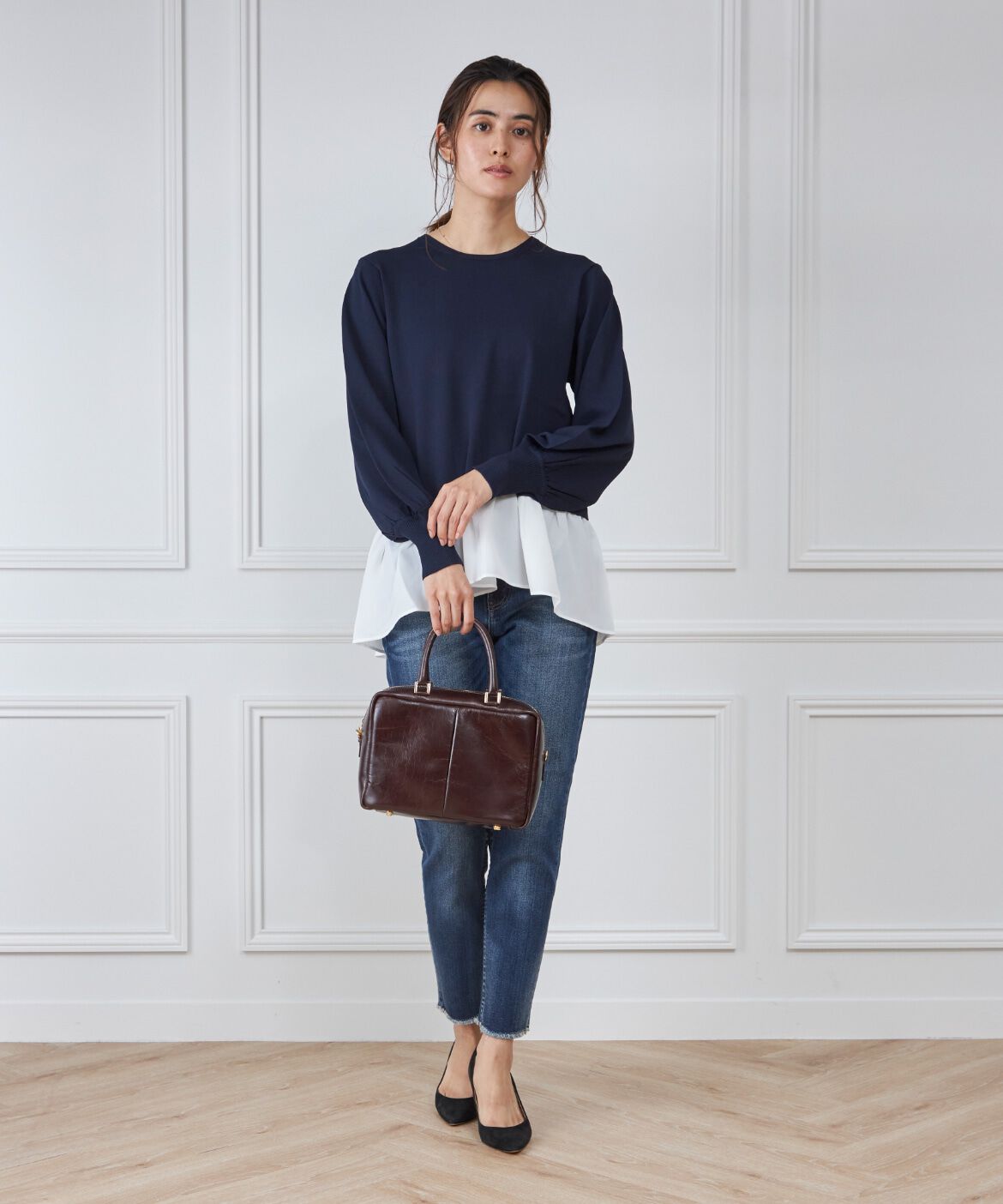 INED「《SUPERIOR CLOSET》ボストンショルダーバッグ《CHRISTIAN VILLA》」|ボストンバッグ|