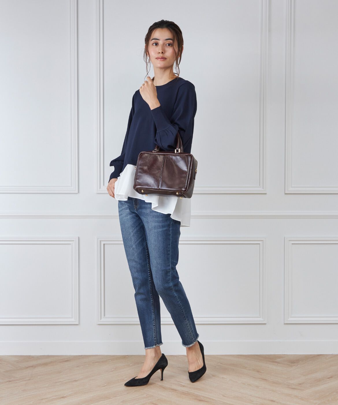 INED「《SUPERIOR CLOSET》ボストンショルダーバッグ《CHRISTIAN VILLA》」|ボストンバッグ|