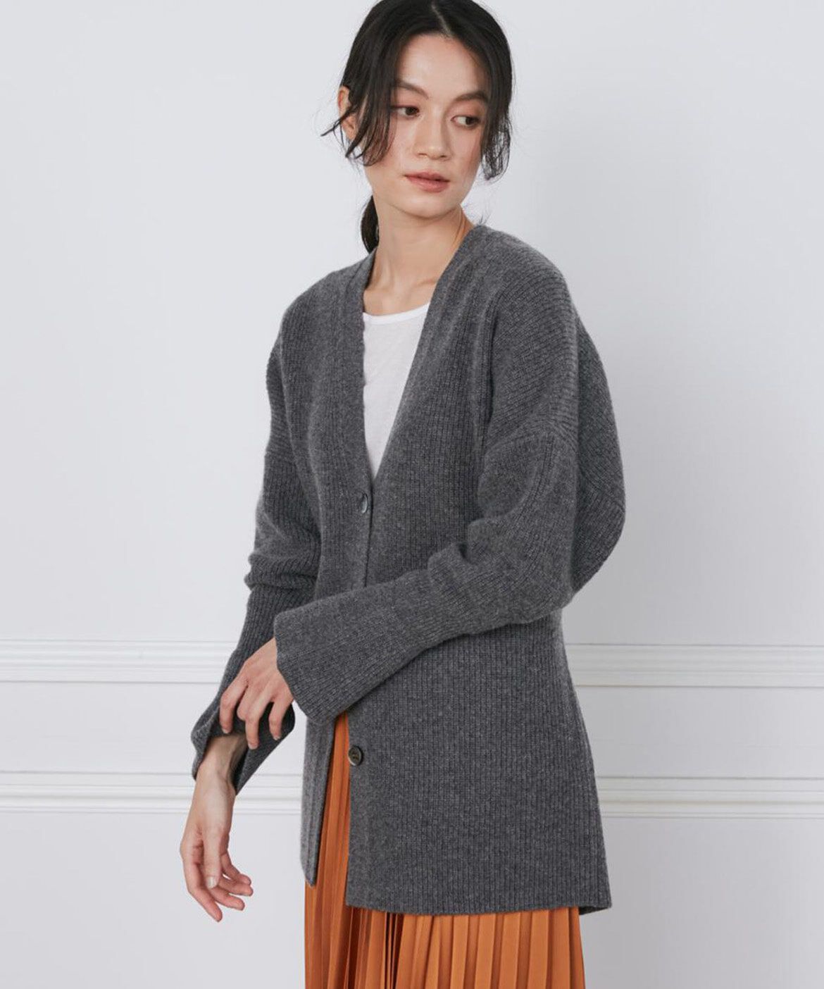 INED「ウールカシミヤカーディガン《la veille by SUPERIOR CLOSET》」|カーディガン|