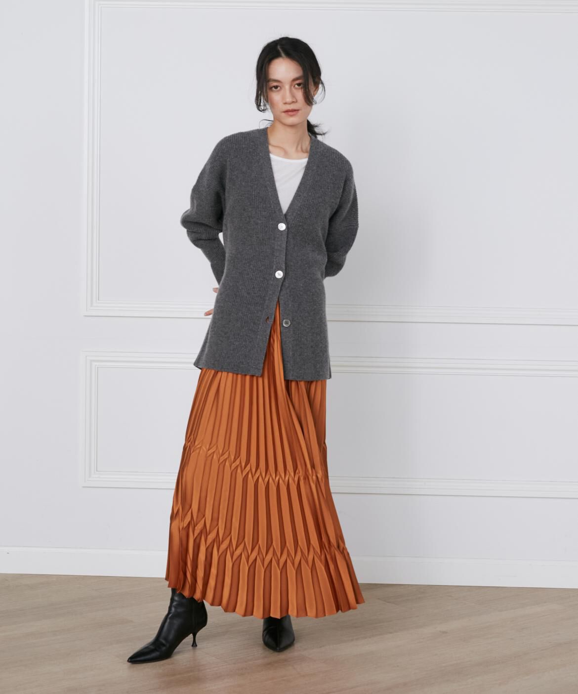 INED「ウールカシミヤカーディガン《la veille by SUPERIOR CLOSET》」|カーディガン|