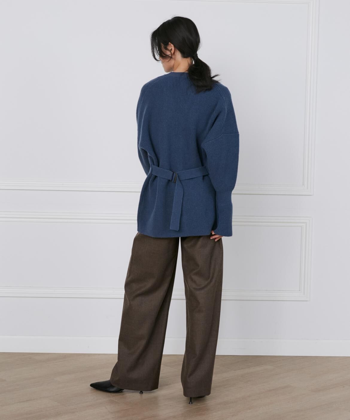 INED「ウールカシミヤカーディガン《la veille by SUPERIOR CLOSET》」|カーディガン|