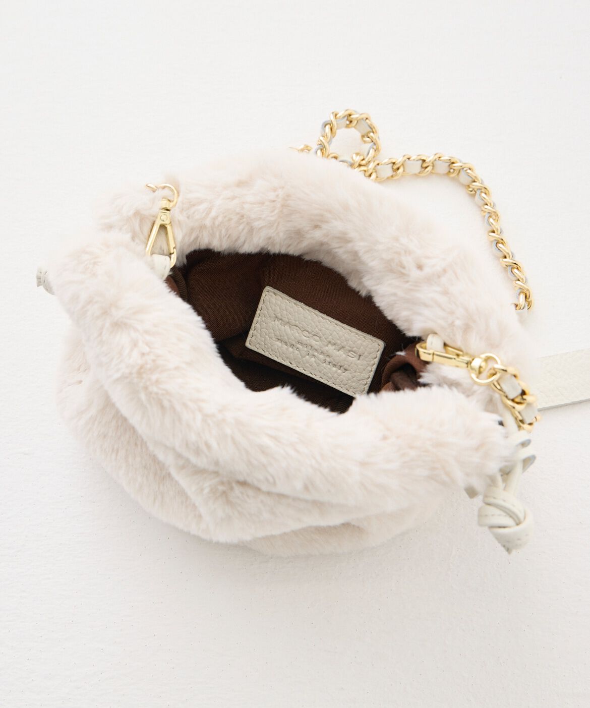 INED「《SUPERIOR CLOSET》チェーンショルダーファーバッグ《MARCO MASI》」|ショルダー・メッセンジャー|