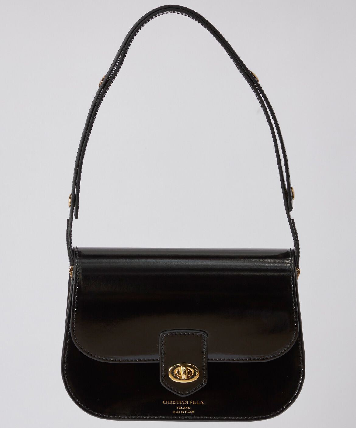 INED「《SUPERIOR CLOSET》フラップレザーショルダーバッグ《CHRISTIAN VILLA》」|ハンドバッグ|