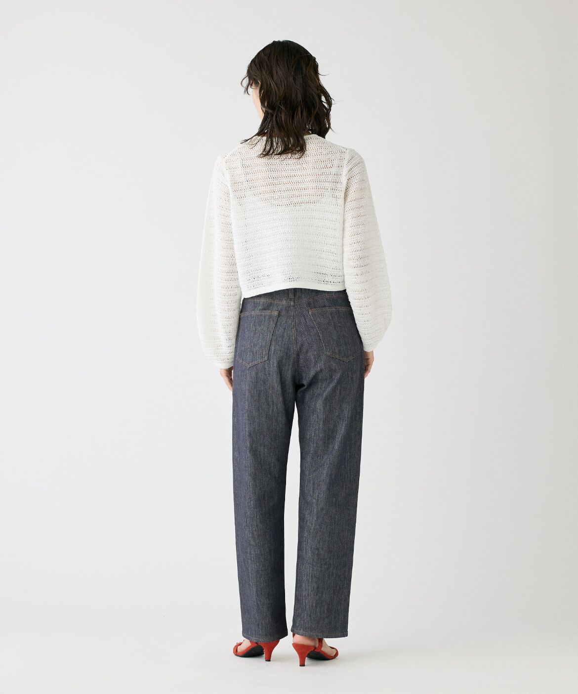 DAY by DAY it&rsquo;s international「透かし柄クルーネックカーディガン」|カーディガン|