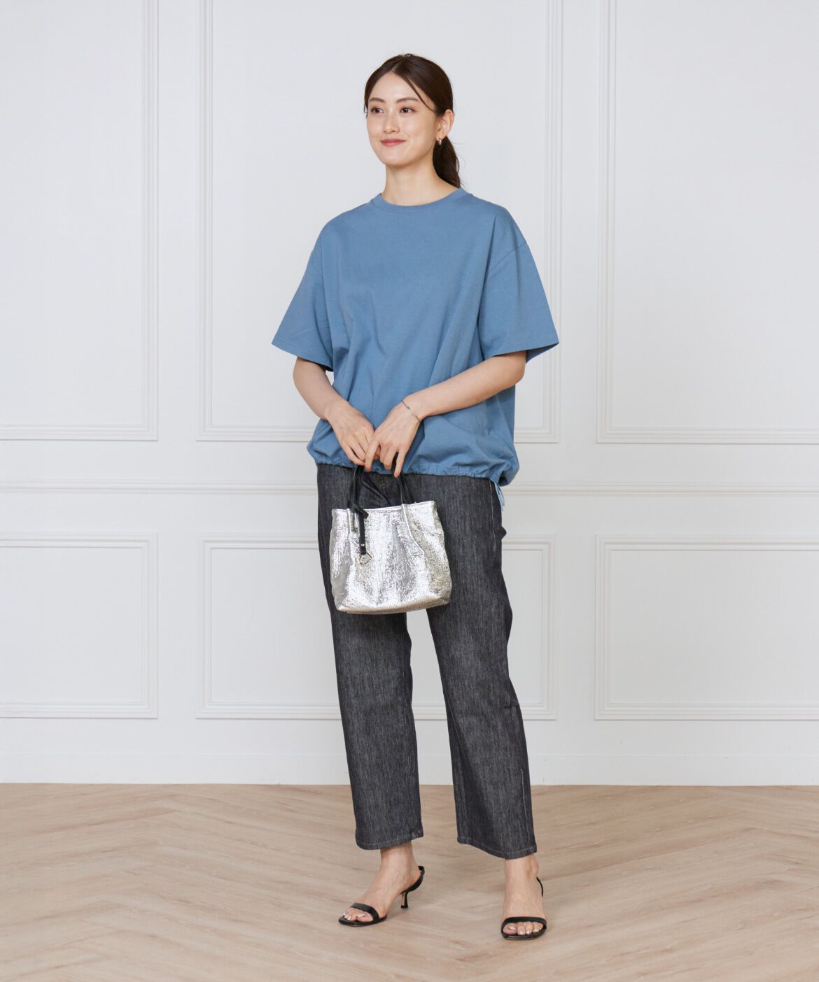 DAY by DAY it&rsquo;s international「メタリックツマミハンドル2WAYミニトートバッグ《COOCO/クーコ》」|ショルダー・メッセンジャー|