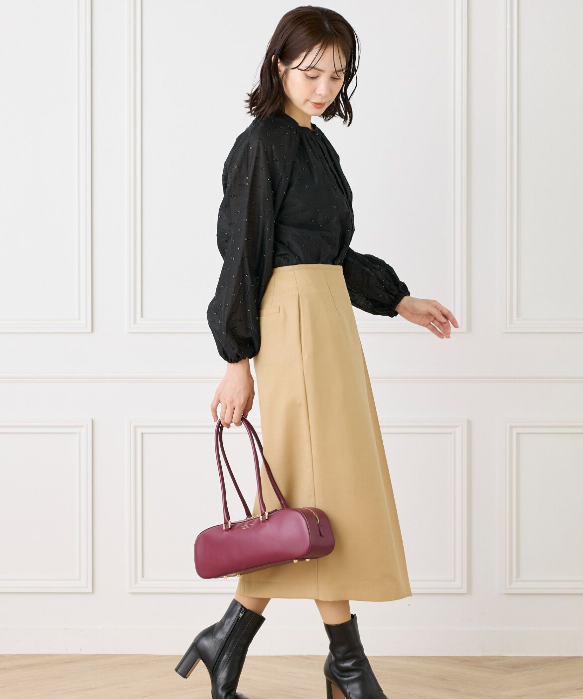 FAVORITE SUKINAMONO「横長ボストンバッグ《CHRISTIAN VILLA》」|ボストンバッグ|