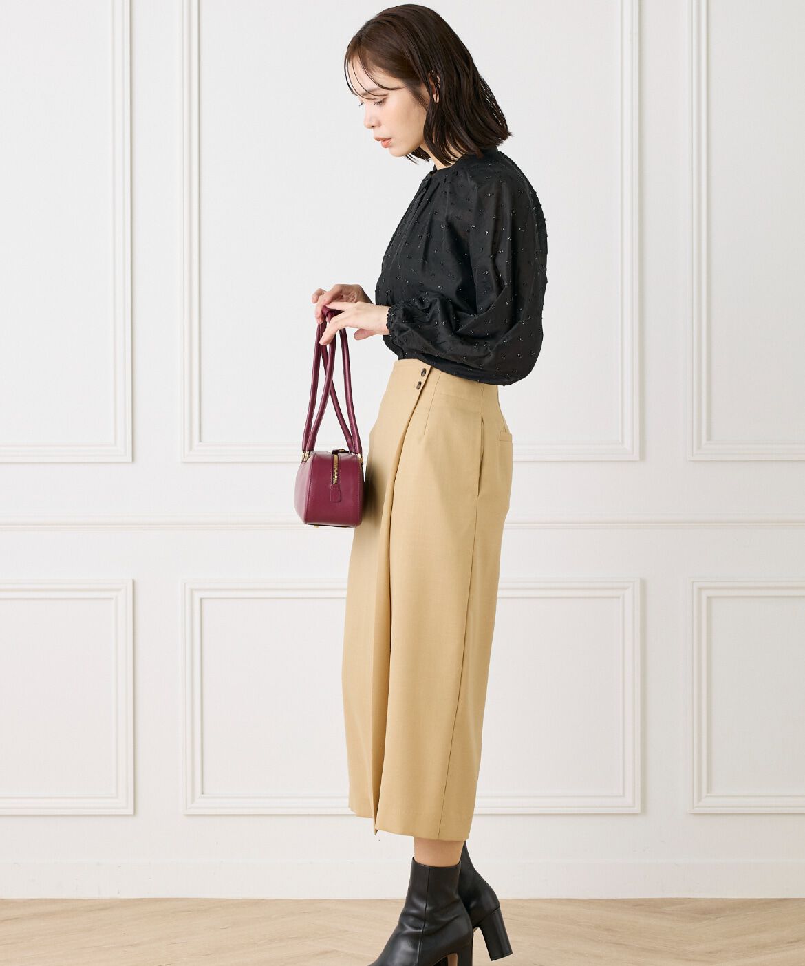 FAVORITE SUKINAMONO「横長ボストンバッグ《CHRISTIAN VILLA》」|ボストンバッグ|