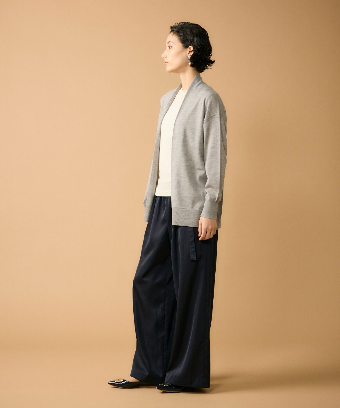 7-IDconcept.「着流しロングカーディガン」|カーディガン|