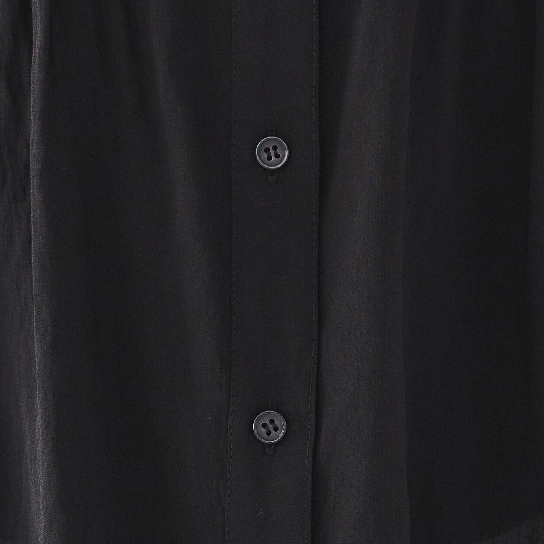 UNTITLED「【大人な透け感/前開きボタン】シアーチュニックブラウス」|シャツ・ブラウス|