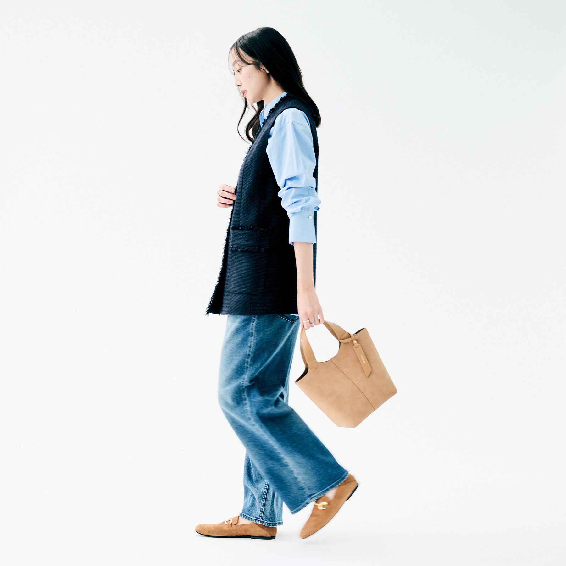 UNTITLED「【トレンド】ヌバックトート」|トートバッグ|