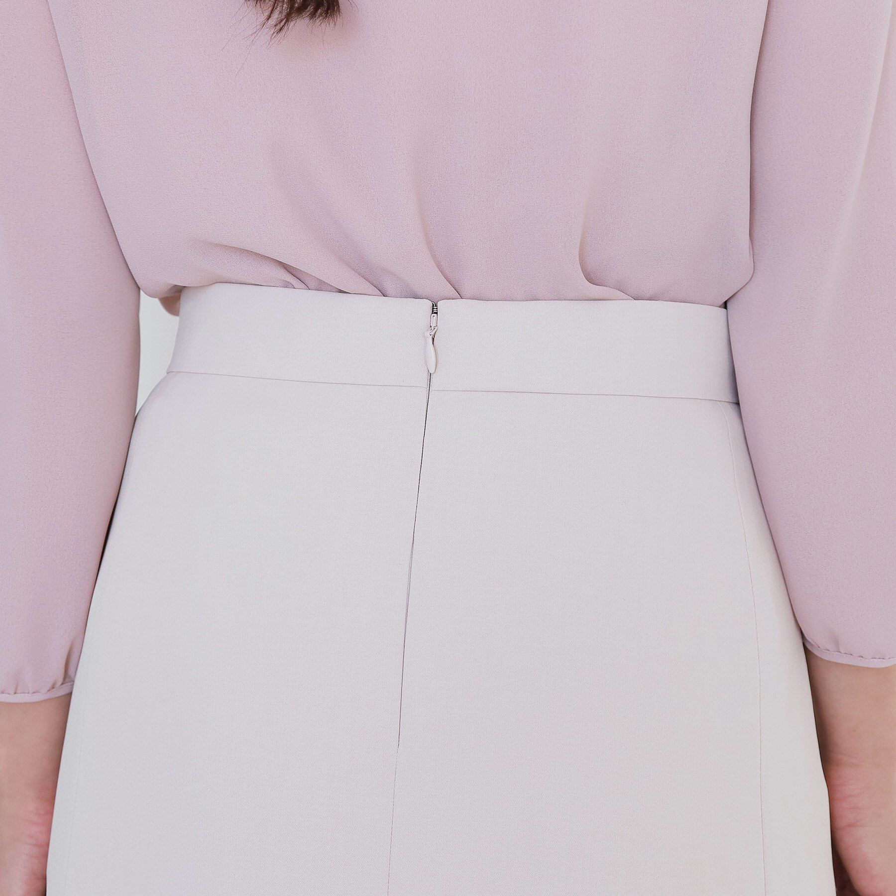 COUP DE CHANCE「【手洗い可／日本製／伸縮性／スーツ可】セミフレアースカート」|スカート|