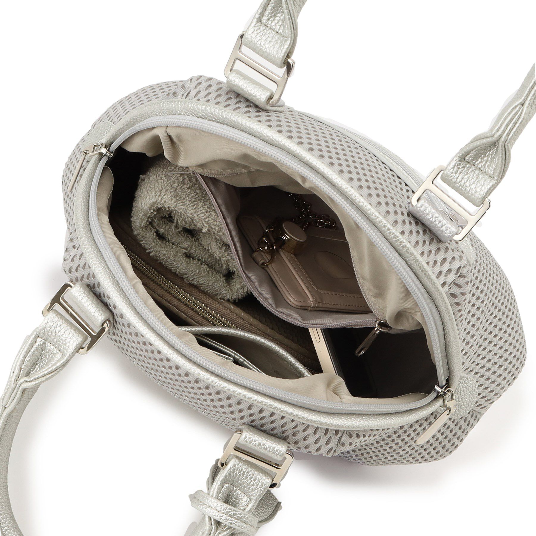 Reflect「【夏SALE／ショルダー付き】キレイめメッシュバッグ」|ショルダー・メッセンジャー|