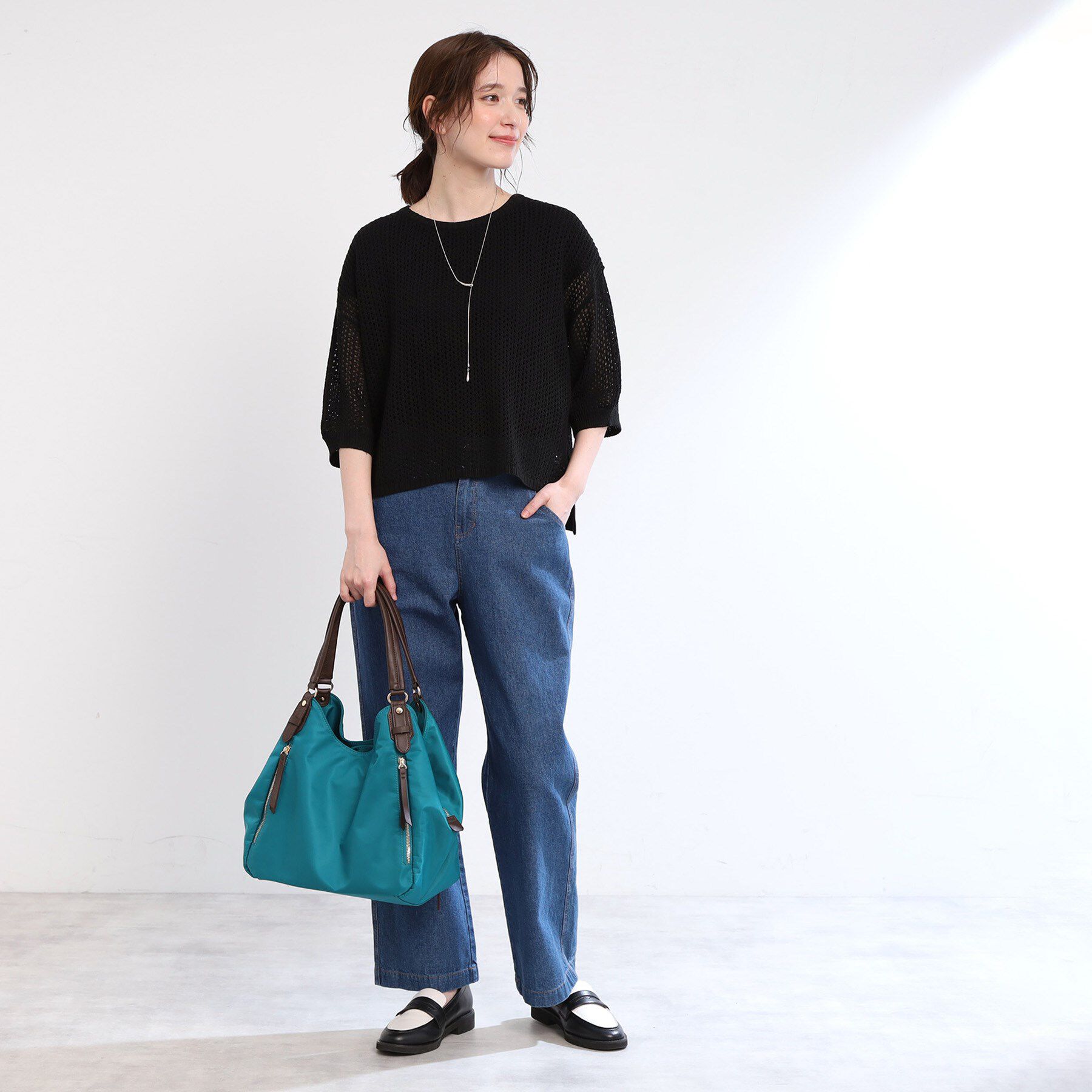 Reflect「【手洗い可】レーシーニット」|ニット・セーター|