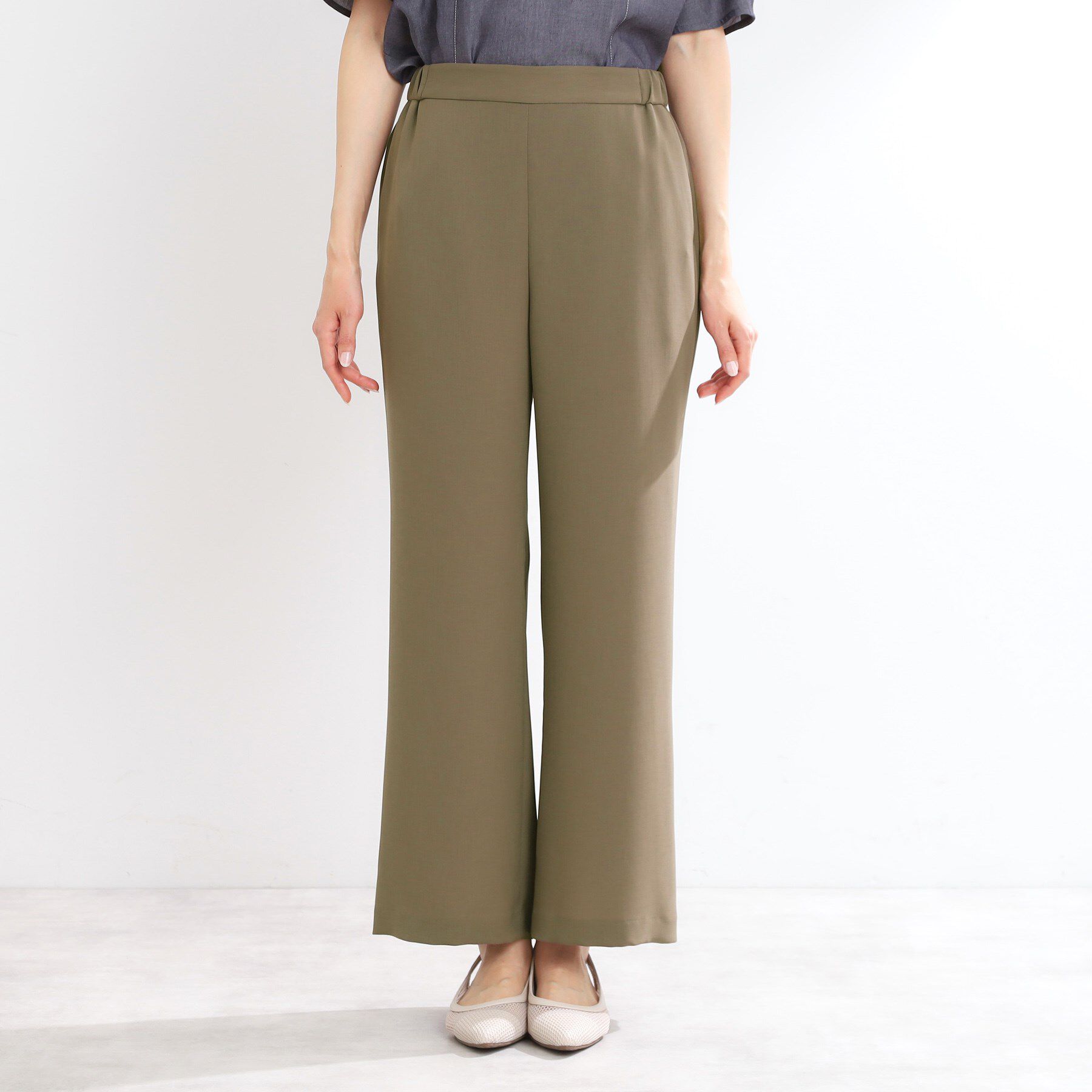 Reflect「【私のパンツ／UVカット／マシンウォッシュ可】フレアシルエットパンツ」|その他|