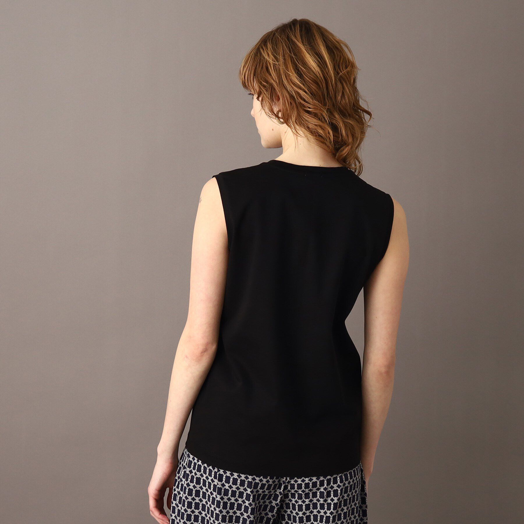 DRESSTERIOR「アイスクリアコットンノースリーブ」|Tシャツ・カットソー|