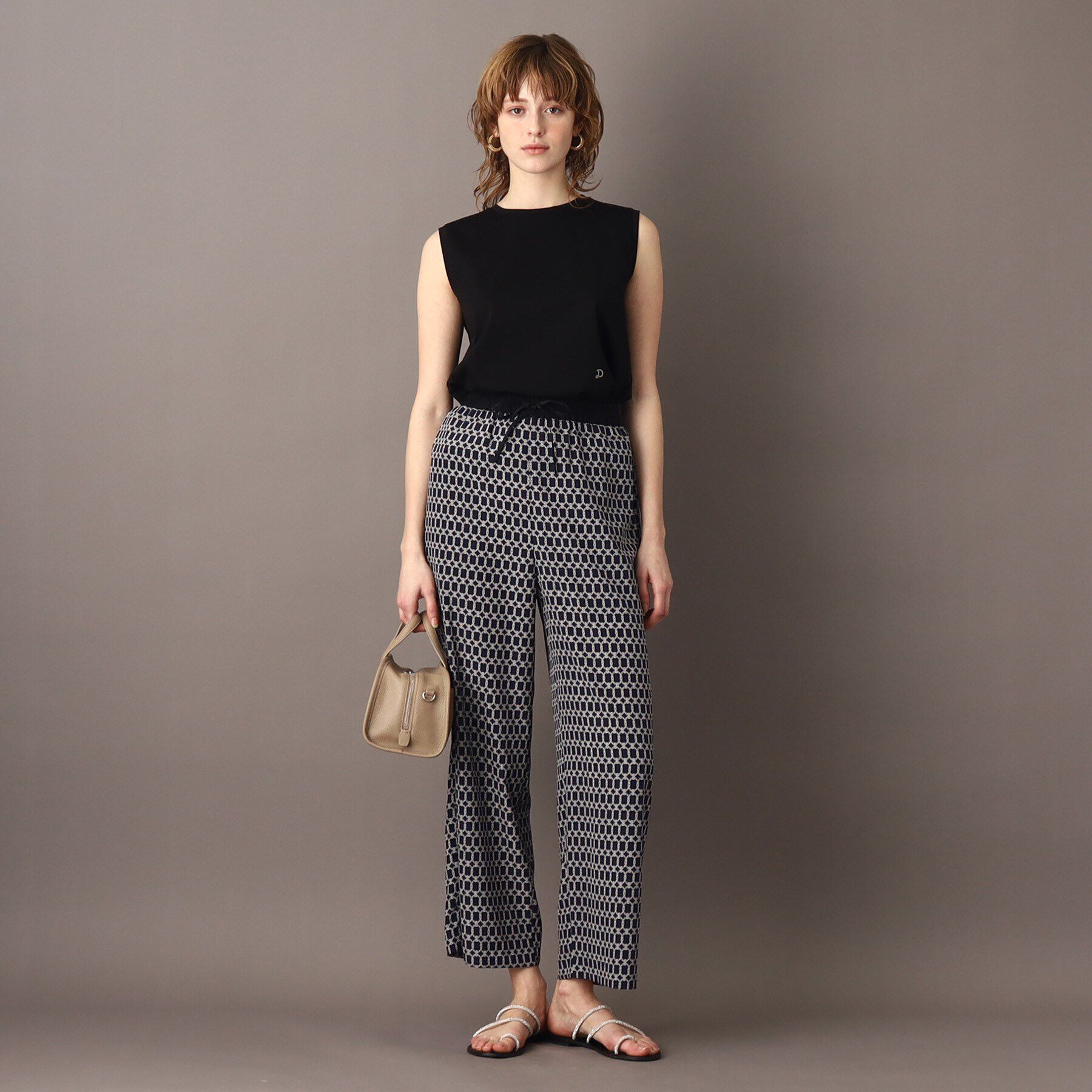 DRESSTERIOR「アイスクリアコットンノースリーブ」|Tシャツ・カットソー|