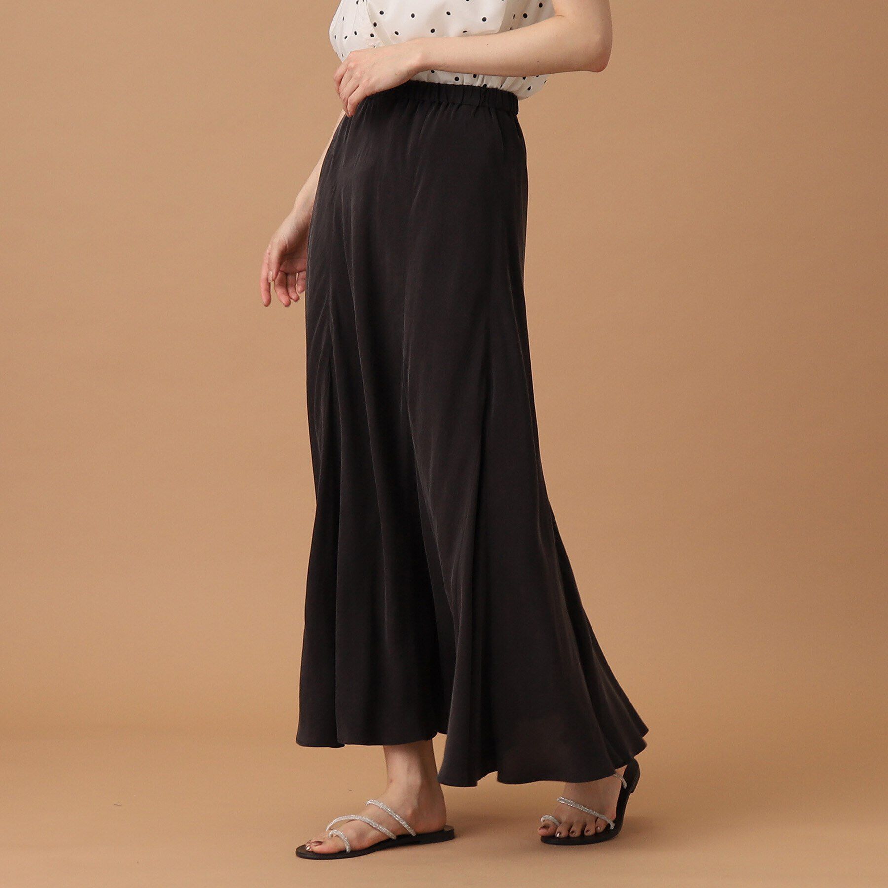 DRESSTERIOR「【洗える/大人カジュアル】キュプラフィブリルスカート」|スカート|