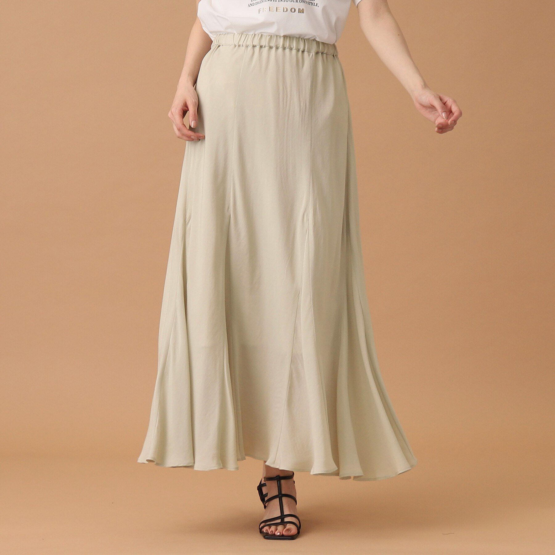 DRESSTERIOR「【洗える/大人カジュアル】キュプラフィブリルスカート」|スカート|