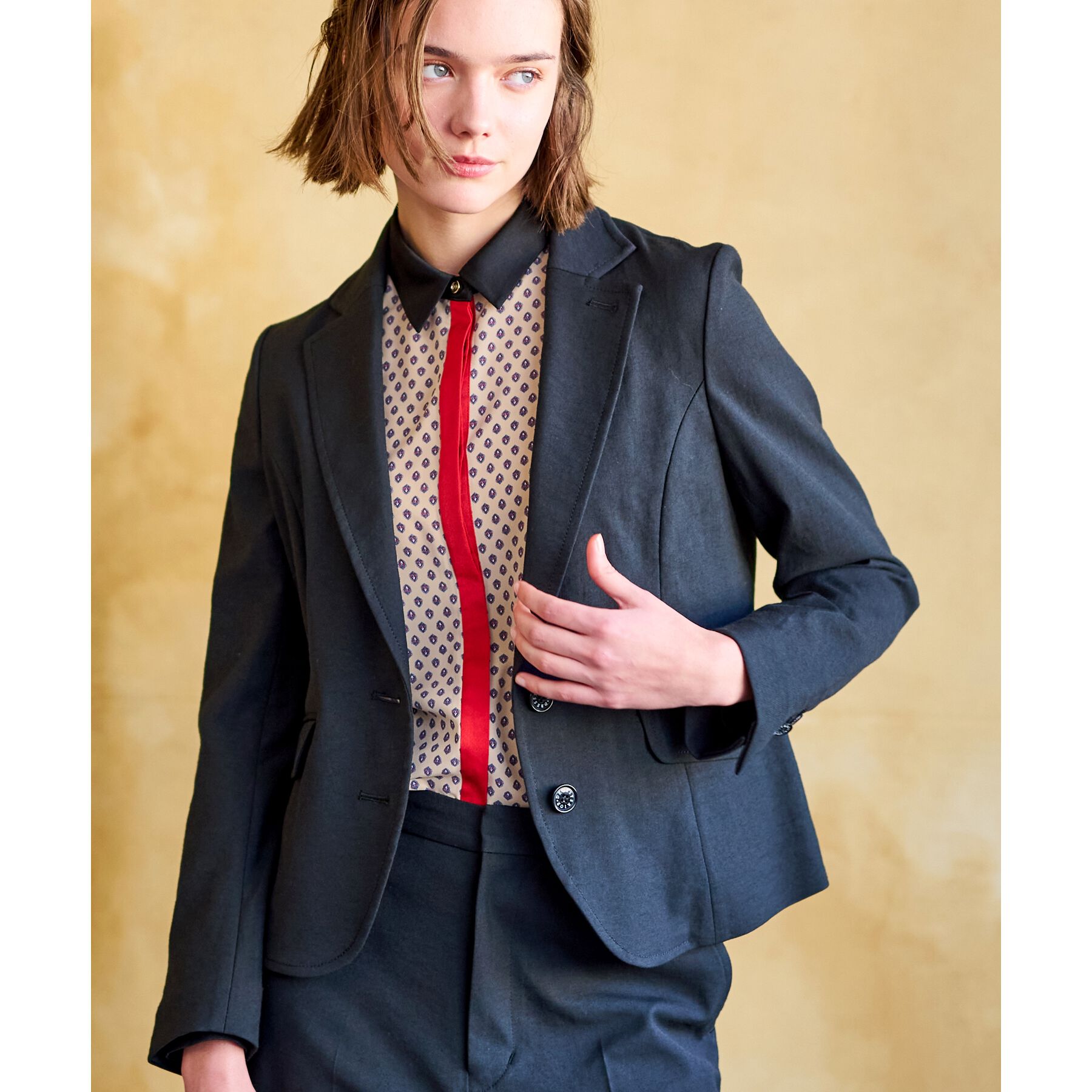 DRESSTERIOR「【吸水速乾/接触冷感/UVカット】シェルタリングドライジャケット」|テーラードジャケット|