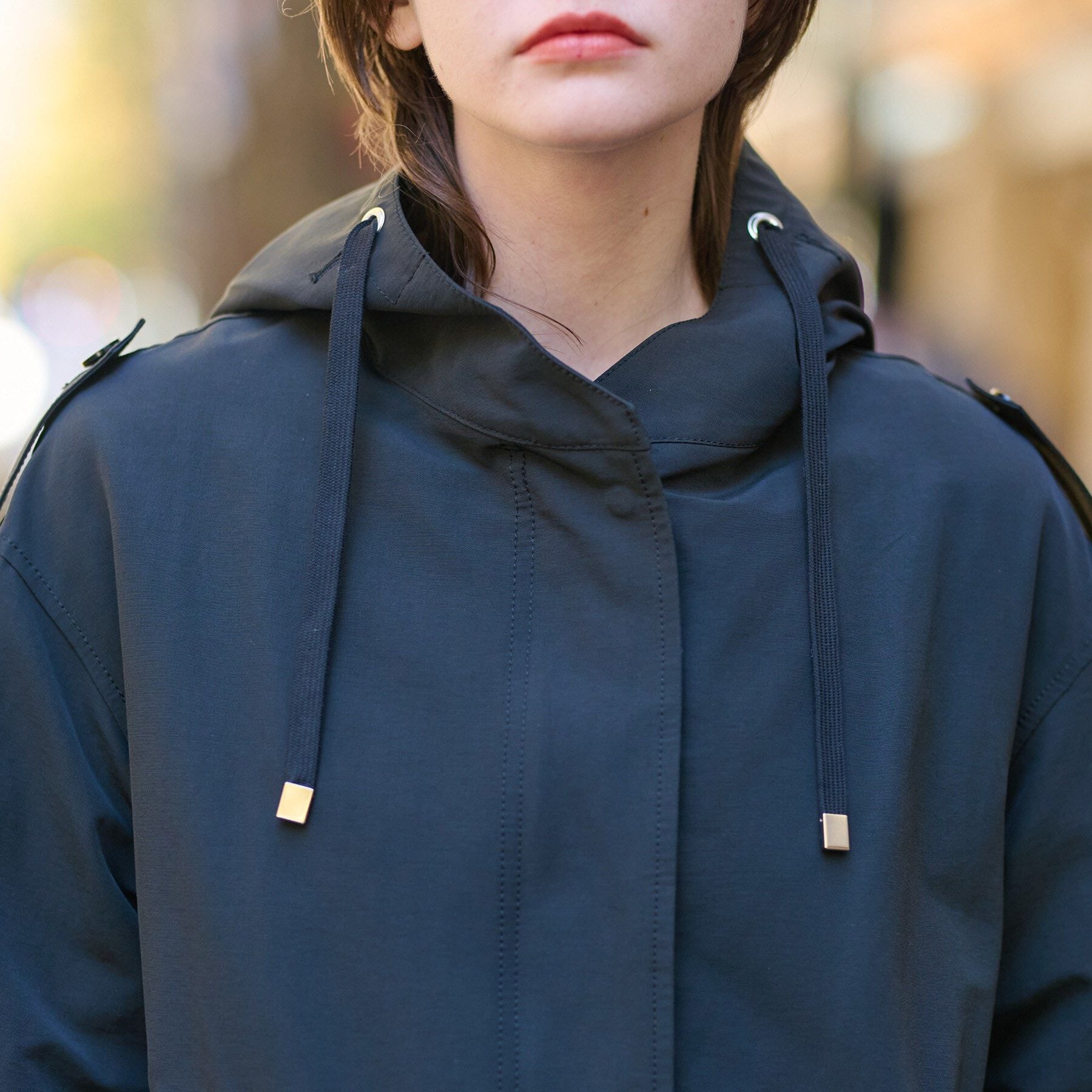 DRESSTERIOR「レインプルーフＡラインモッズパーカ」|ブルゾン・スタジャン|