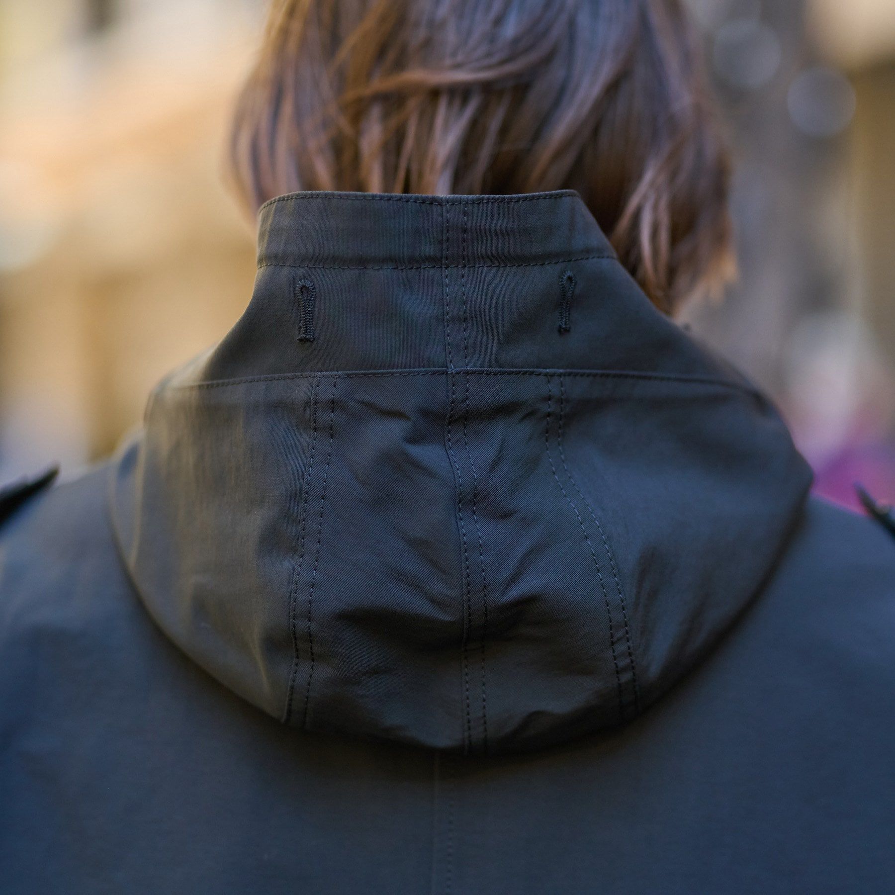 DRESSTERIOR「レインプルーフＡラインモッズパーカ」|ブルゾン・スタジャン|