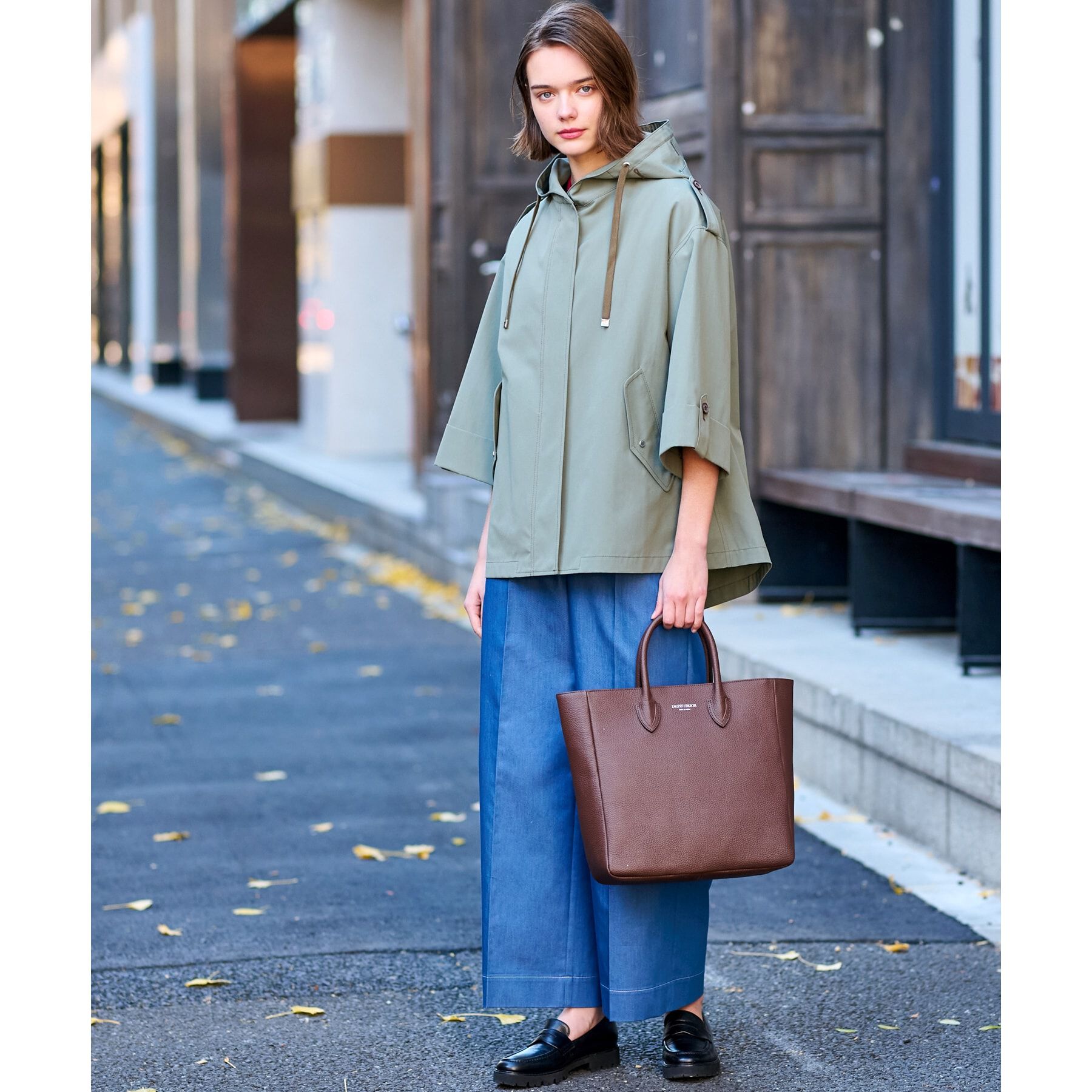 DRESSTERIOR「レインプルーフＡラインモッズパーカ」|ブルゾン・スタジャン|