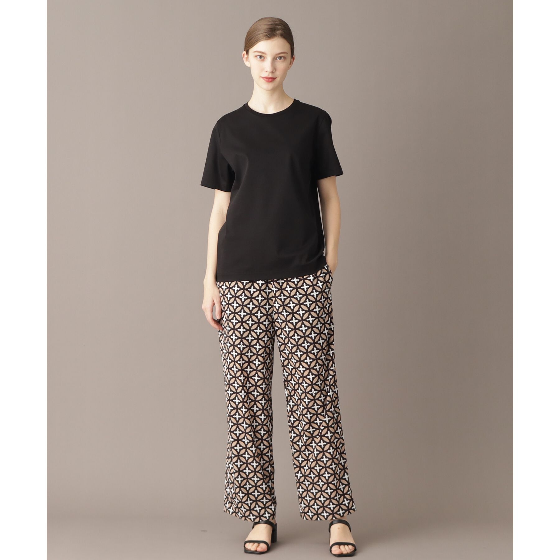 DRESSTERIOR「【ウエストゴム/オリジナル柄】オーバーラップサークルイージーパンツ」|その他|