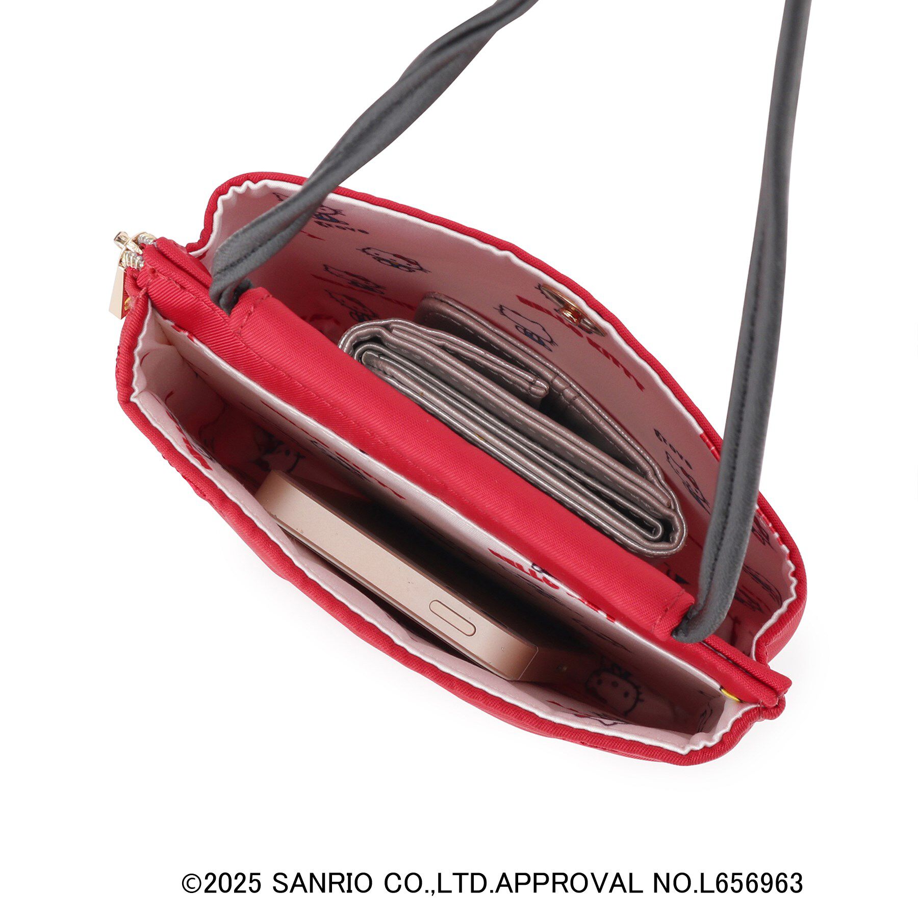 grove「【ハローキティ】リボンキルトマルチショルダー」|ショルダー・メッセンジャー|