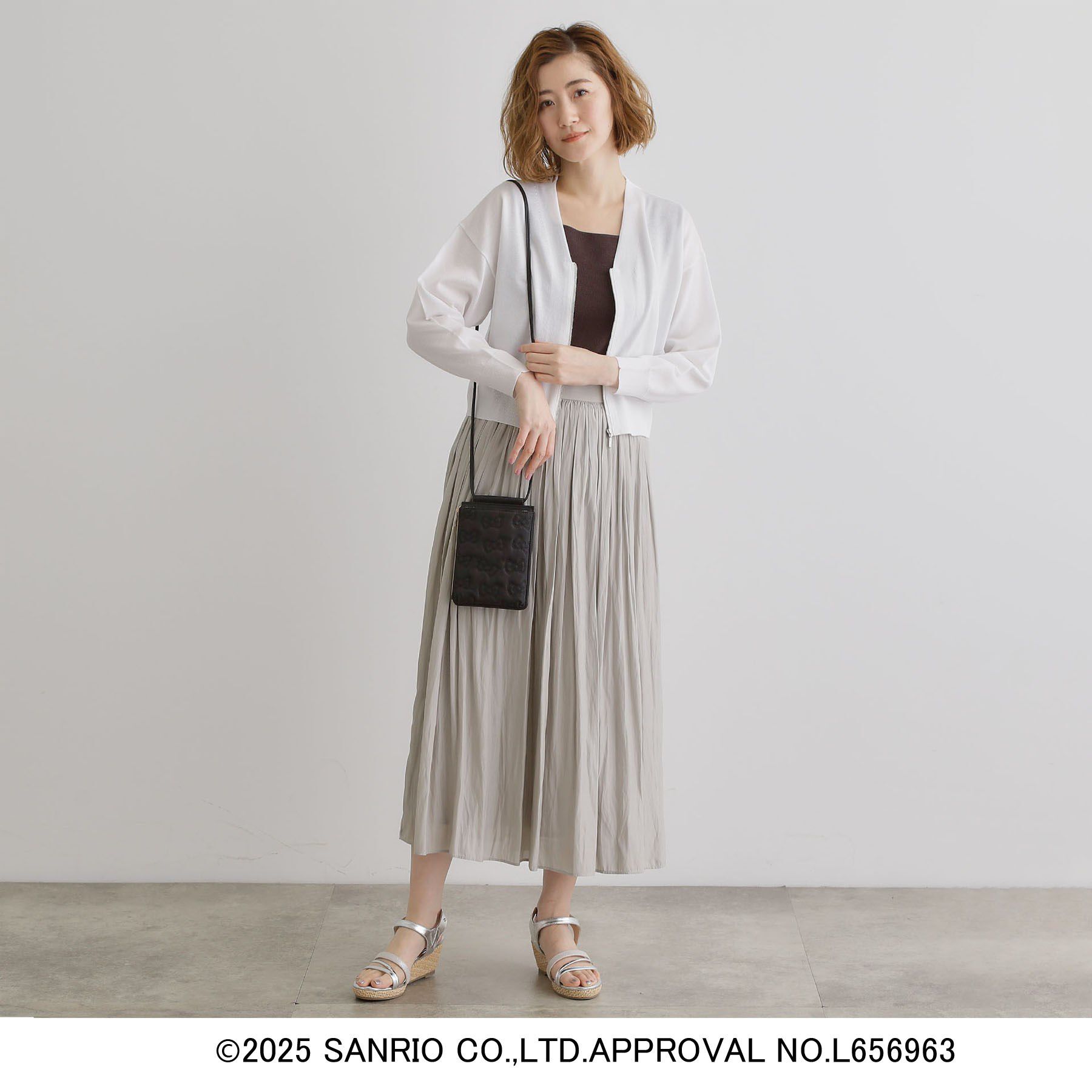 grove「【ハローキティ】リボンキルトマルチショルダー」|ショルダー・メッセンジャー|