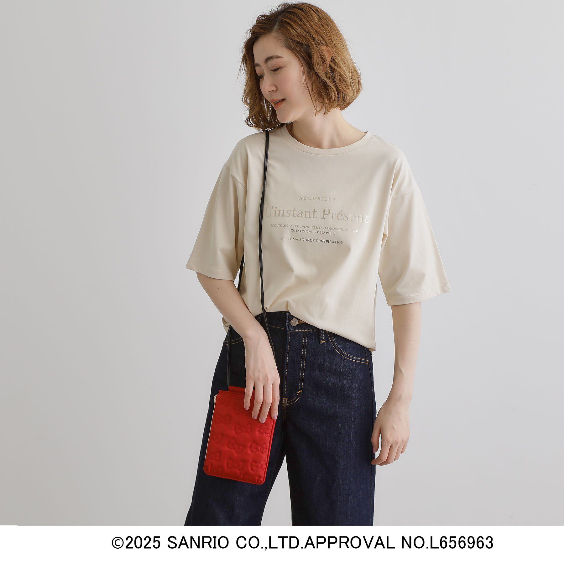 grove「【ハローキティ】リボンキルトマルチショルダー」|ショルダー・メッセンジャー|