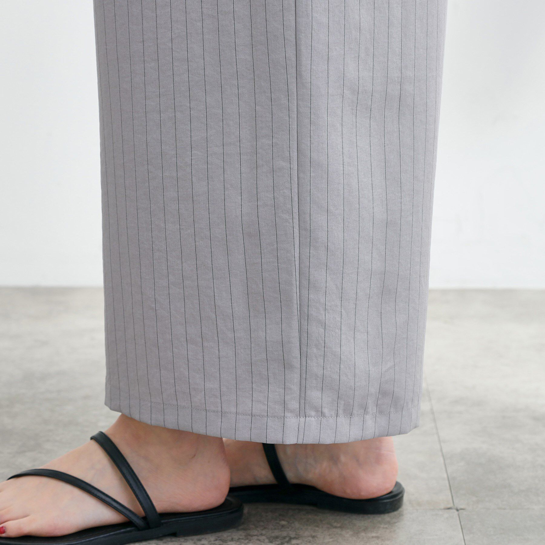 grove「1枚でお洒落見え ストライプドッキングサロペット」|オールインワン|