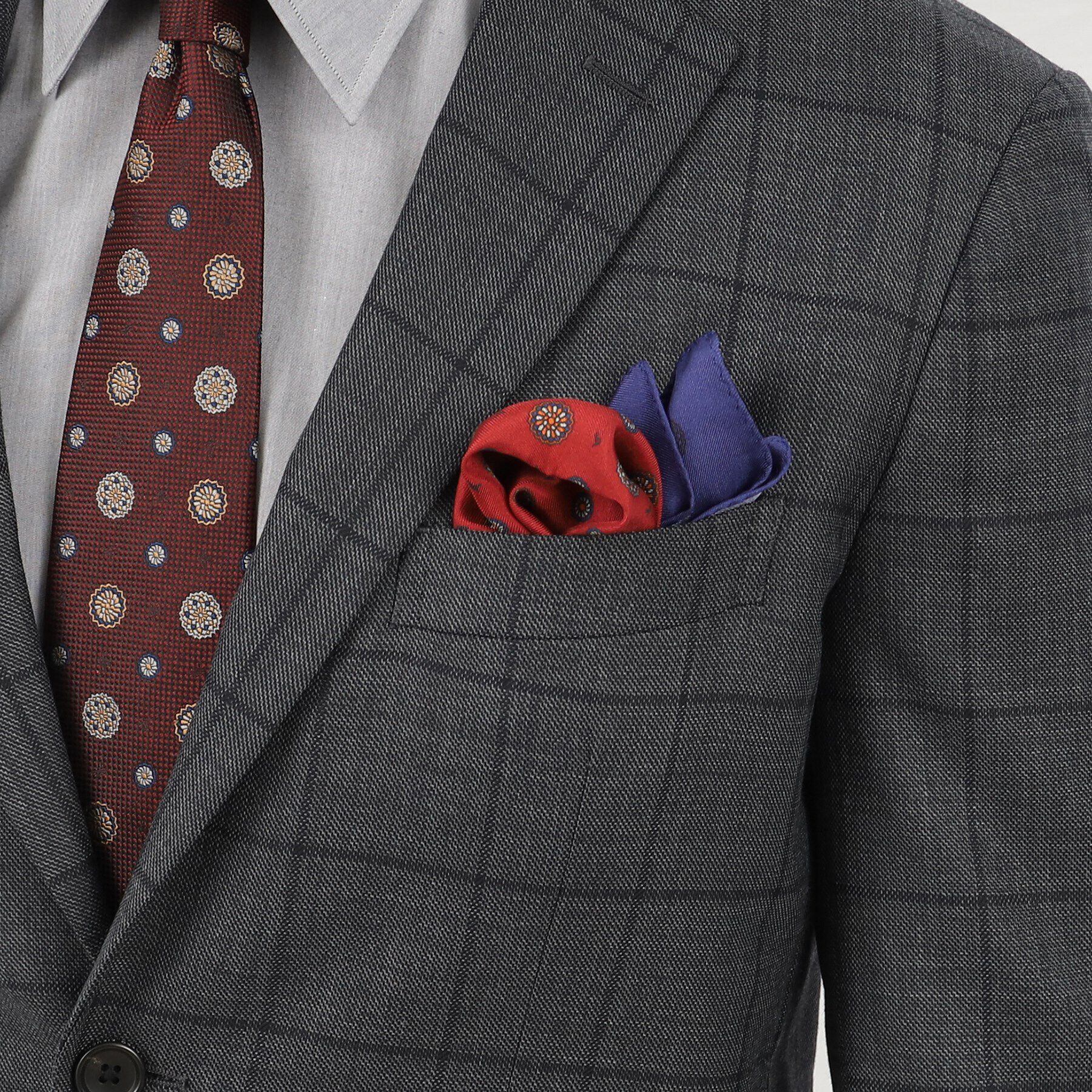 TAKEO KIKUCHI「シャイニー ウインドウペン ジャケット」|テーラードジャケット|