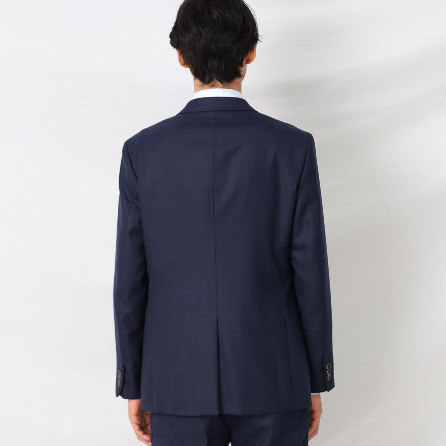 TAKEO KIKUCHI「シャイニー ウインドウペン ジャケット」|テーラードジャケット|