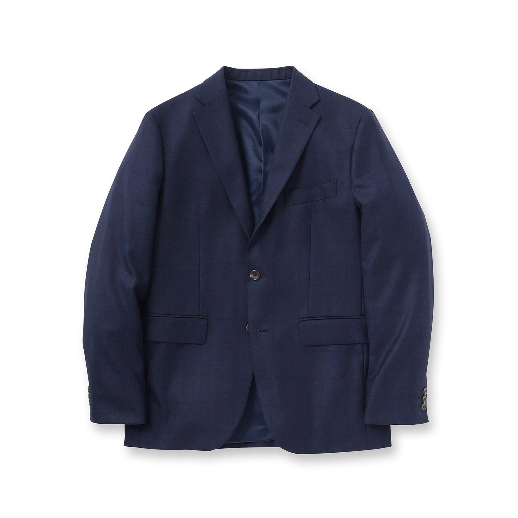 TAKEO KIKUCHI「シャイニー ウインドウペン ジャケット」|テーラードジャケット|