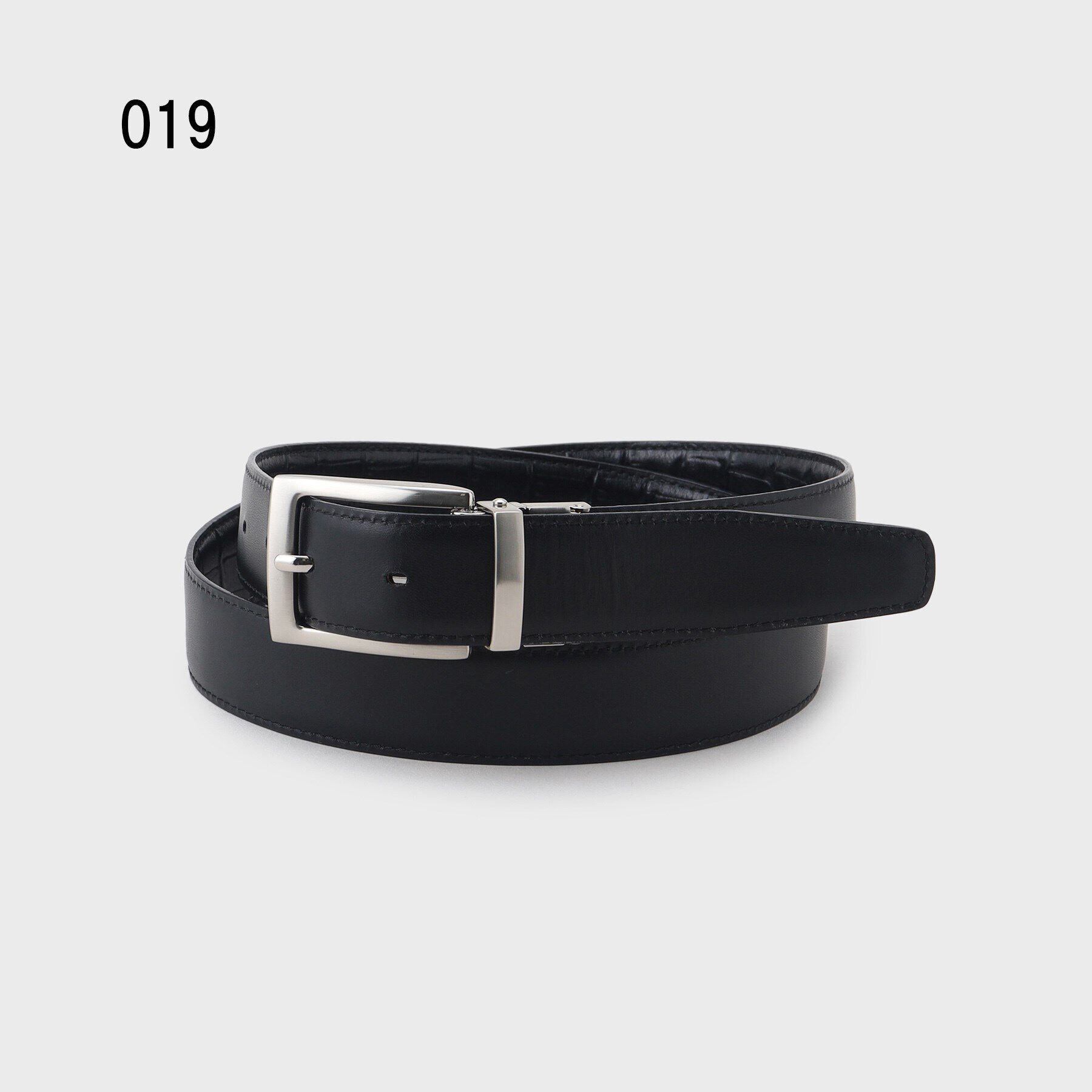 TAKEO KIKUCHI「【リバーシブル/Made in JAPAN】クロコ型押し レザーベルト」|ベルト|